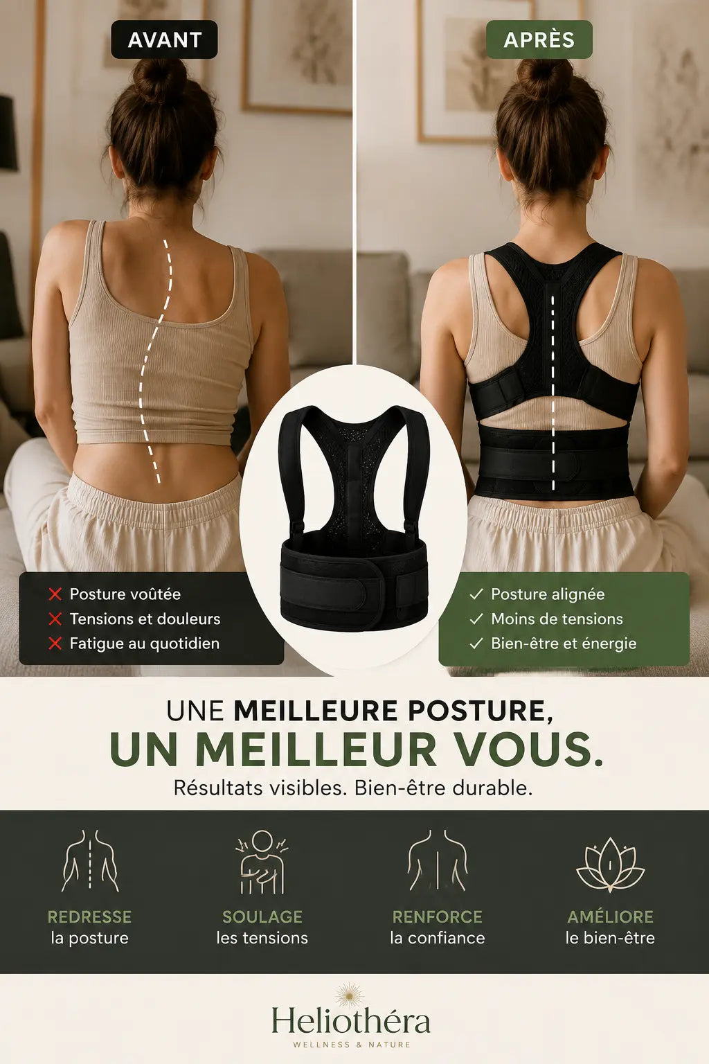 HelioThera™ Capteur de posture intelligent