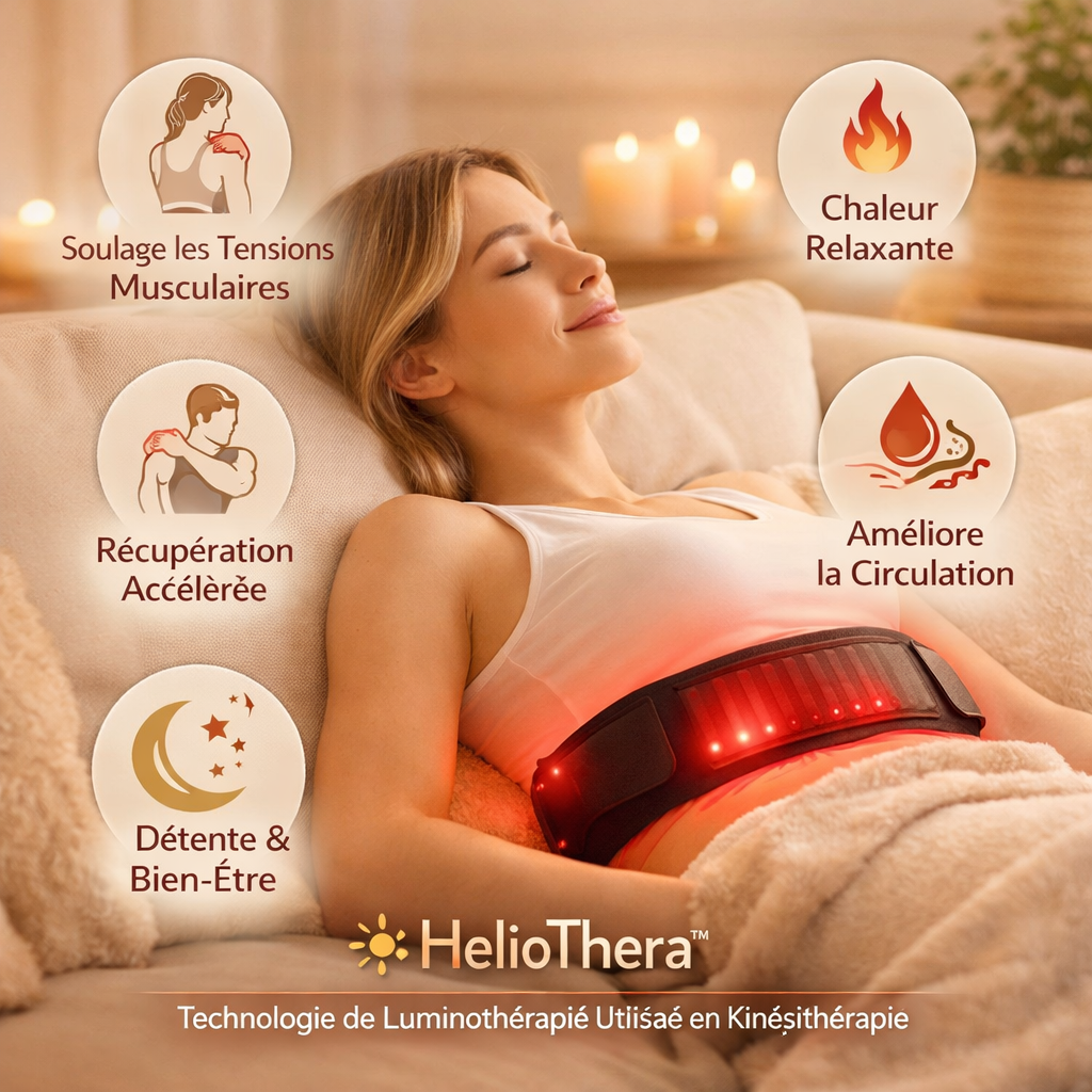 HelioThera™ – Ceinture de Luminothérapie Avancée